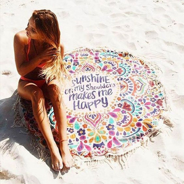 Boho Mandala Beach Blanket