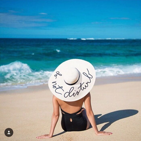 Do Not Distrub Sun Hat